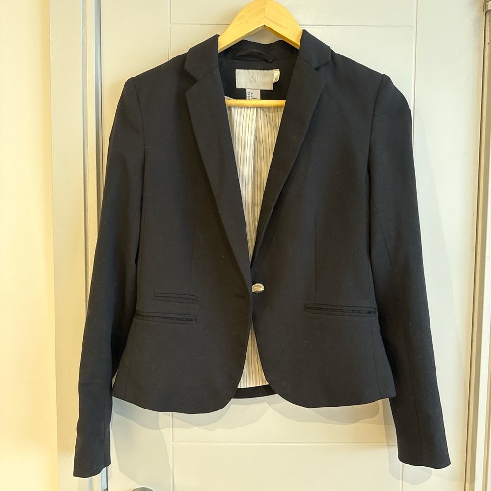 H&M Elegant Black Blazer